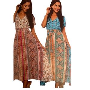 NWT.  DRESS by Sacred Threads.  S/M.  CL/GR01.  222484